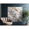 Viacdielny mramorový obraz Elegant (Kép mérete 180 x 180 cm, Felületkezelés Matt)