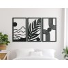 Viacdielny drevený obraz Letný vánok (Kép mérete 89 x 162 cm, Kép színe Antracit)