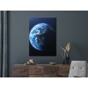 Obraz Zem - medzi dňom a nocou (A kép mérete A1, A keret színe Keret nélkül, Felületkezelés 3D)