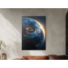 Obraz Žiara Zeme (A kép mérete A1, A keret színe Keret nélkül, Felületkezelés 3D)
