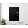 Obraz Nočná tvár zeme (A kép mérete A1, A keret színe Keret nélkül, Felületkezelés 3D)
