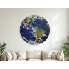 Okrúhly obraz Planéta Zem (Kép mérete 89 x 89 cm, Felületkezelés 3D)