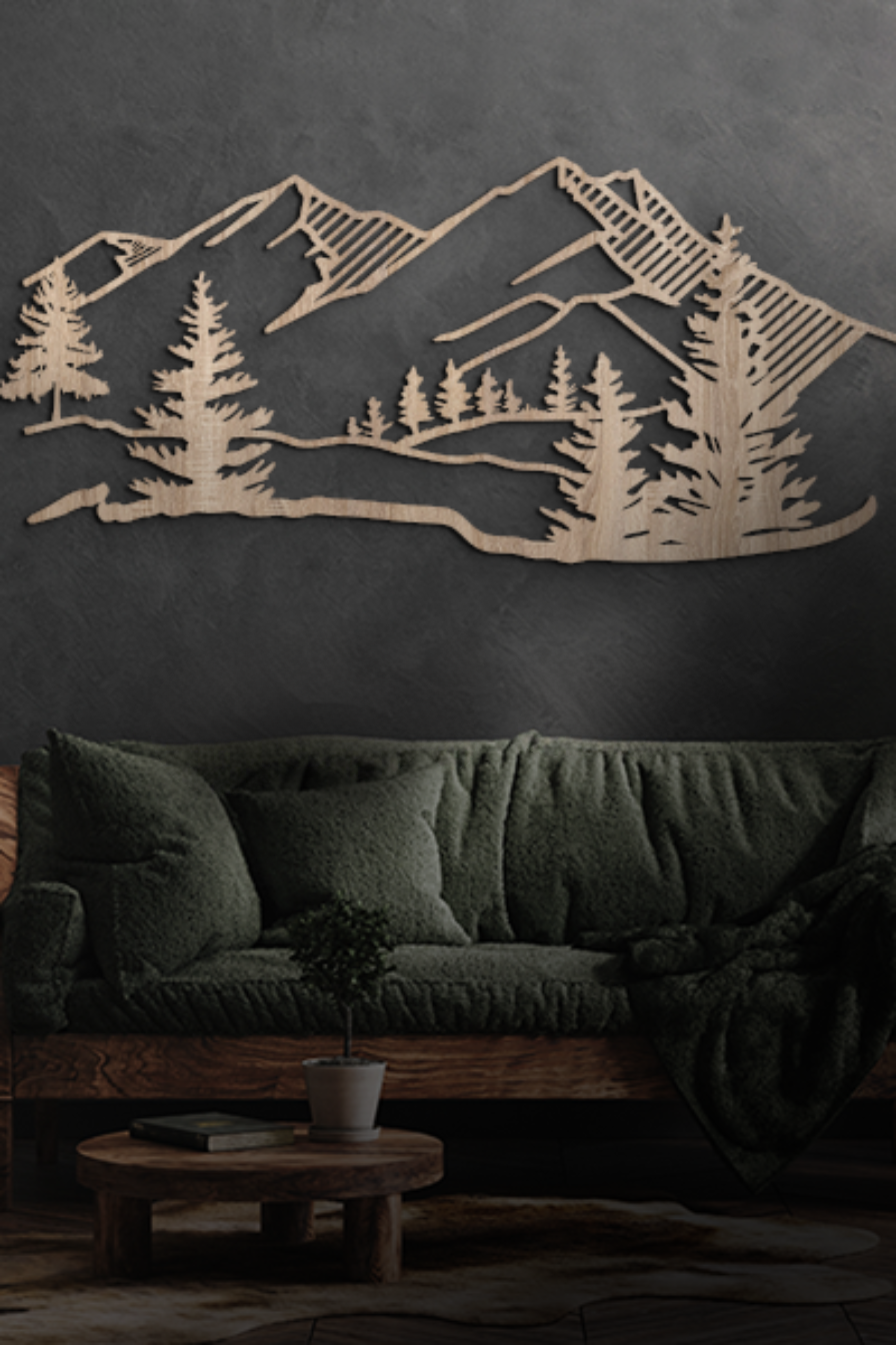 Quadri da parete in legno