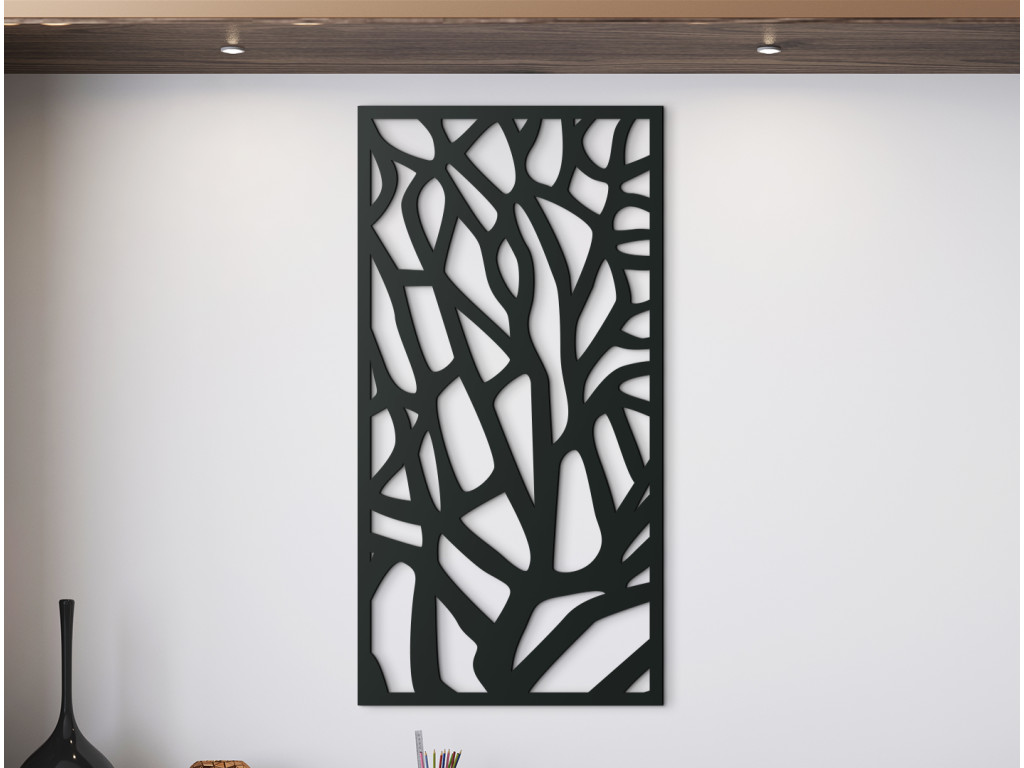 Moderný obraz Konáre stromu (Dimensioni del quadro 89 x 45 cm, Colore del quadro Antracite)