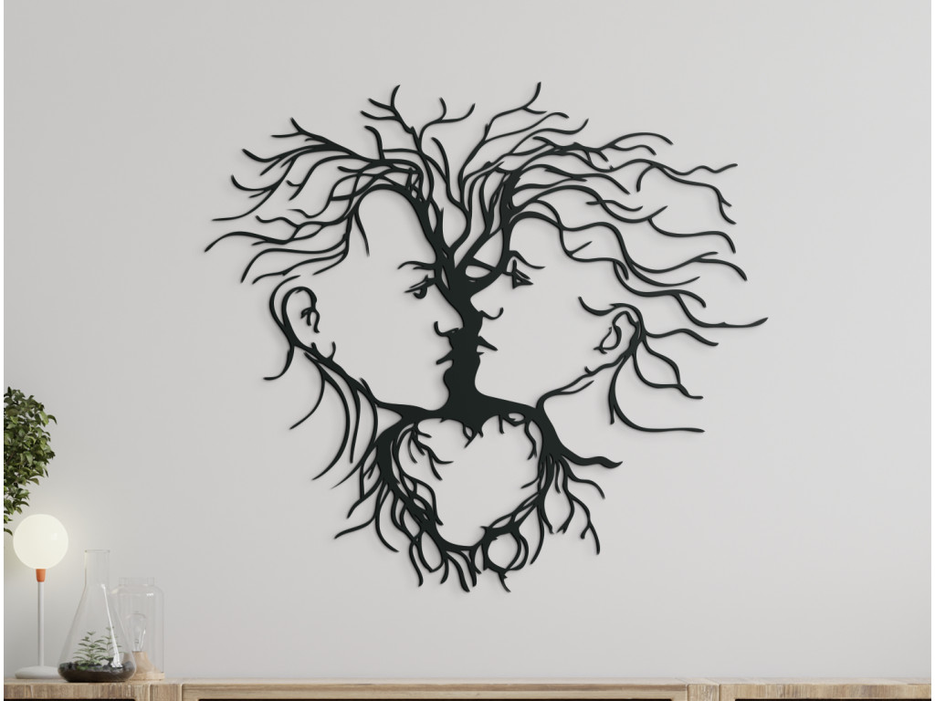 Obraz na stenu Pohľady (Dimensioni del quadro 89 x 98 cm, Colore del quadro Antracite)