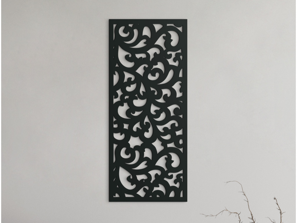 3D panel na stenu Rozkvit (Dimensioni del quadro 89 x 38 cm, Colore del quadro Antracite)