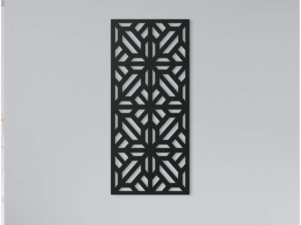 Drevený panel na stenu Mozaika (Dimensioni del quadro 89 x 39 cm, Colore del quadro Antracite)