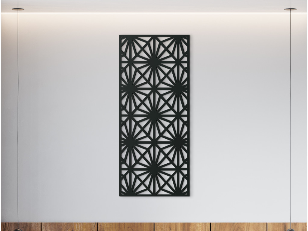 Drevený panel na stenu Abstrakcia (Dimensioni del quadro 89 x 38 cm, Colore del quadro Antracite)