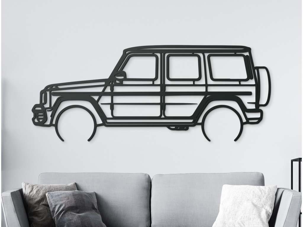 Moderný obraz na stenu Mercedes G63 AMG (Dimensioni del quadro 53,5 x 133 cm, Colore del quadro Antracite)