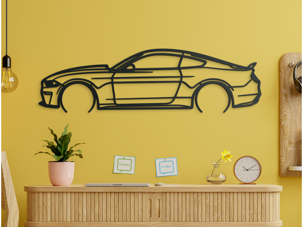 Obraz na stenu Chevrolet Camaro (Dimensioni del quadro 35,5 x 133 cm, Colore del quadro Antracite)