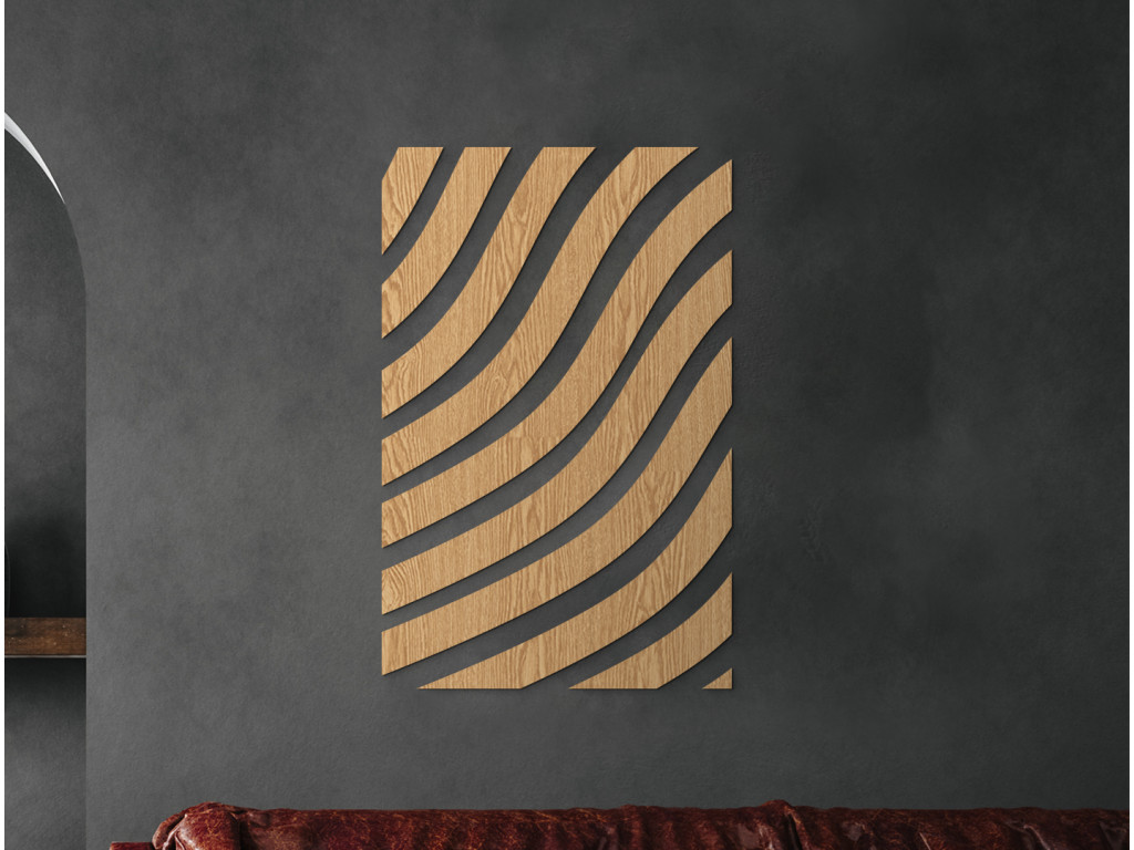 Abstraktný obraz na stenu Zebra (Dimensioni del quadro 133 x 85,5 cm, Colore del quadro Antracite)