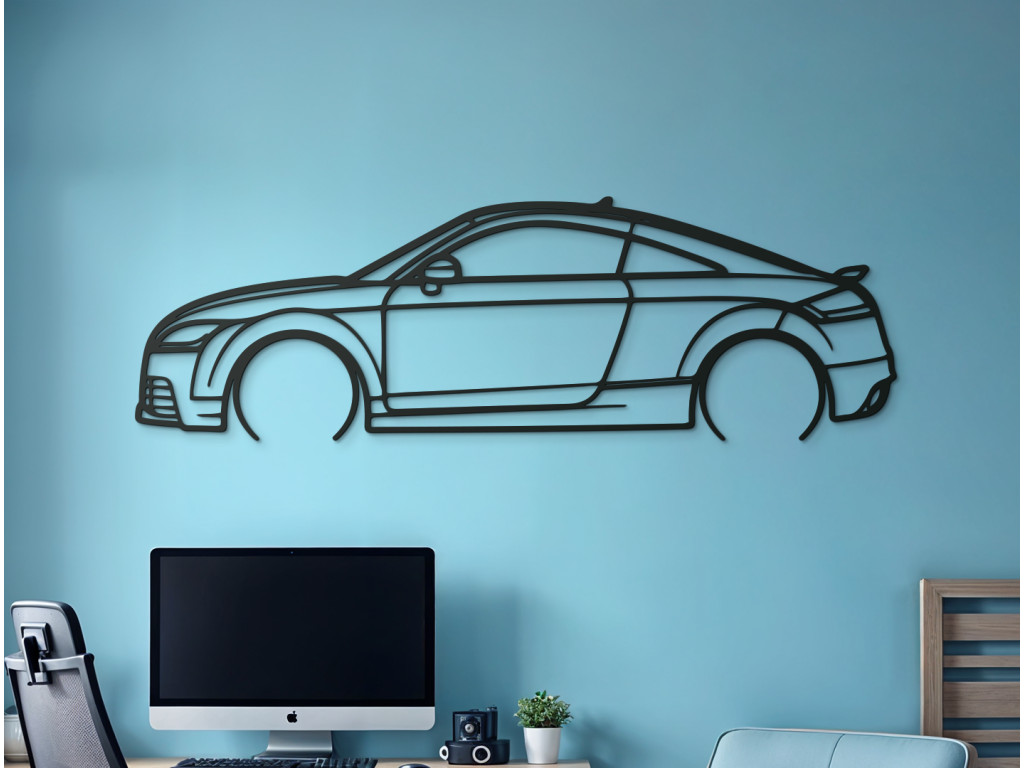 Obraz na stenu TT RS Quattro (Dimensioni del quadro 42,5 x 133 cm, Colore del quadro Antracite)