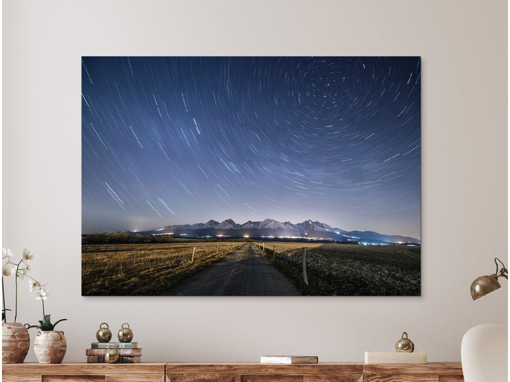 Obraz Hviezdy nad Tatrami (Formato del quadro A1, Colore della cornice Senza cornice, Finitura 3D)