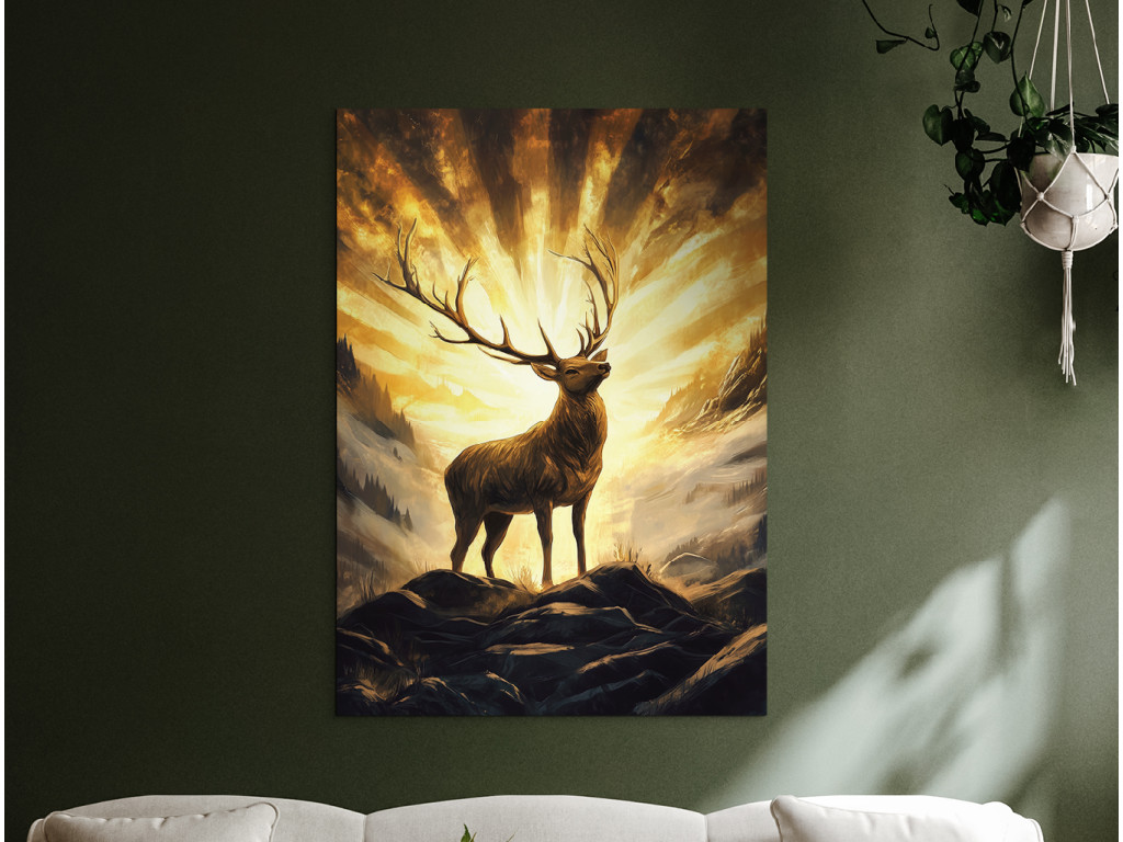 Obraz Kráľ úsvitu (Formato del quadro A1, Colore della cornice Senza cornice, Finitura 3D)