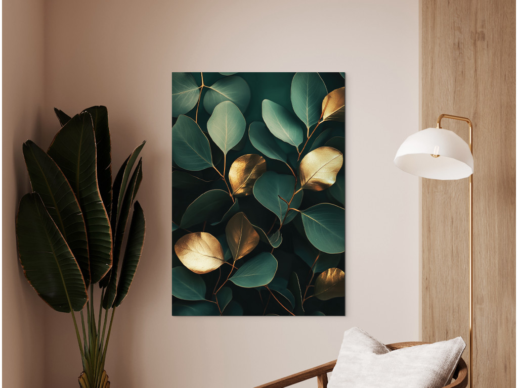 Obraz Zlatý eukalyptus (Formato del quadro A1, Colore della cornice Senza cornice, Finitura 3D)