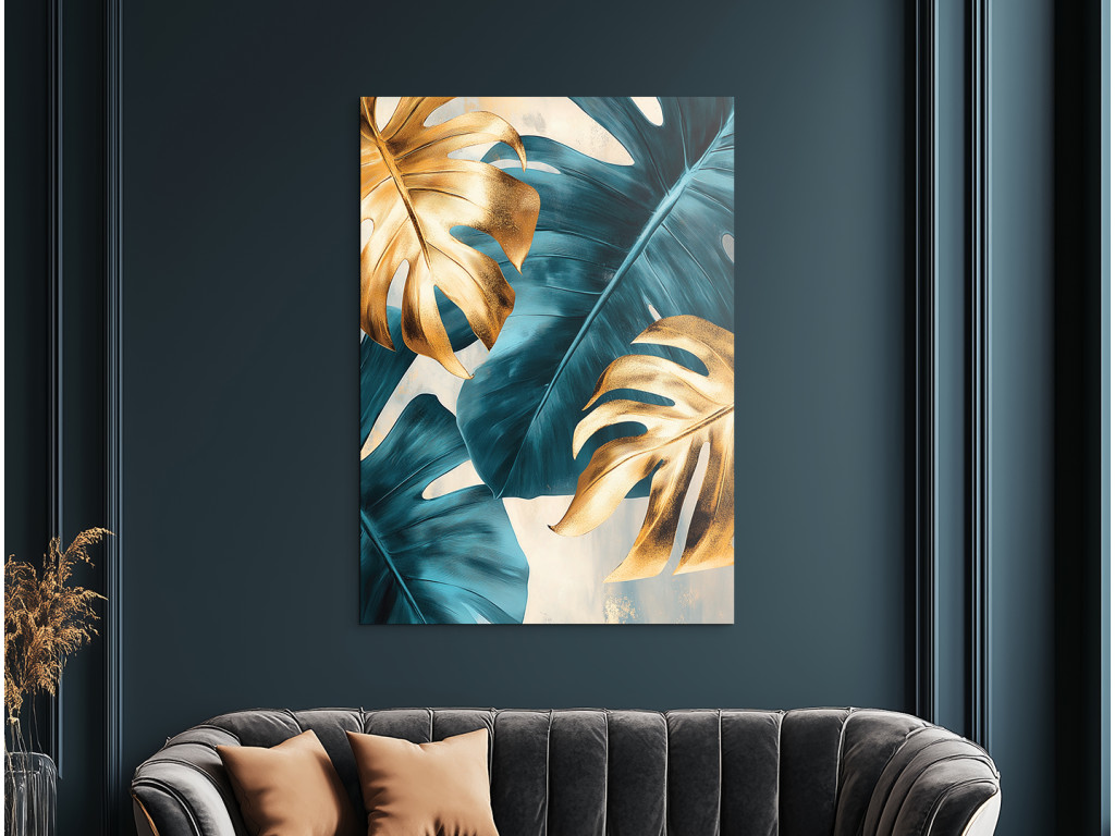 Obraz Listy monstery (Formato del quadro A1, Colore della cornice Senza cornice, Finitura 3D)