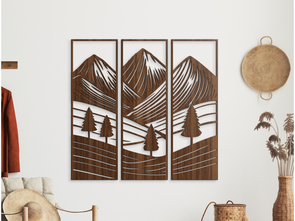 Obraz Prírodný pokoj (Dimensioni del quadro 89 x 92 cm, Colore del quadro Antracite)