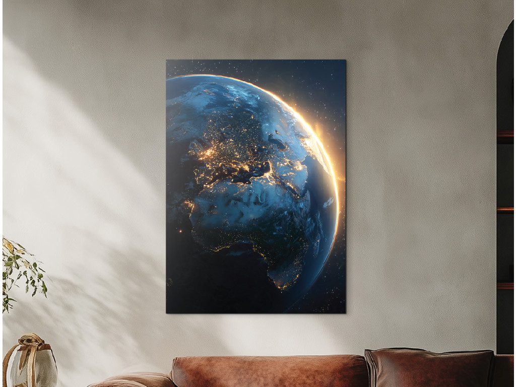 Obraz Žiara Zeme (Formato del quadro A1, Colore della cornice Senza cornice, Finitura 3D)