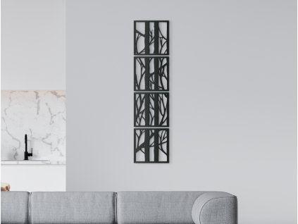 Moderný obraz na stenu Konáre (Dimensioni del quadro 133 x 32 cm, Colore del quadro Antracite)