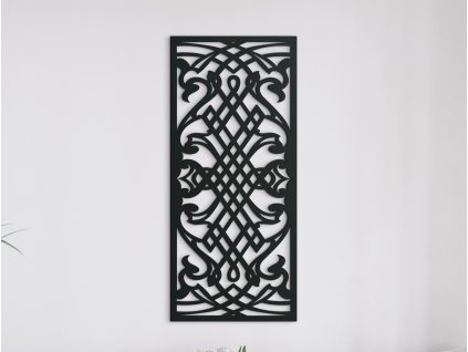 3D panel na stenu Kosoštvorce (Dimensioni del quadro 89 x 39 cm, Colore del quadro Antracite)