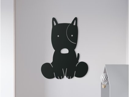 Detská nálepka Psík (Dimensioni del quadro 89 x 67,5 cm, Colore del quadro Antracite)