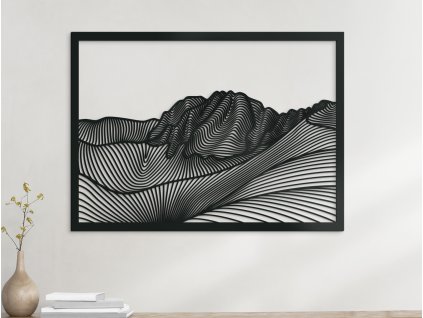 Obraz Ďumbier (Dimensioni del quadro 65 x 89 cm, Colore del quadro Antracite)