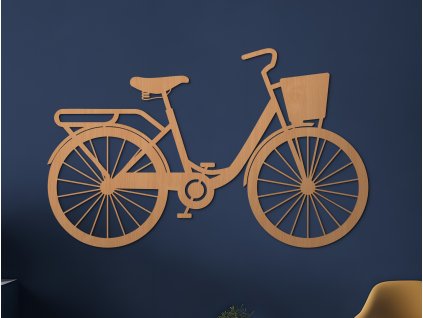 Nálepka na stenu Retro bicykel (Dimensioni del quadro 82,5 x 133 cm, Colore del quadro Antracite)