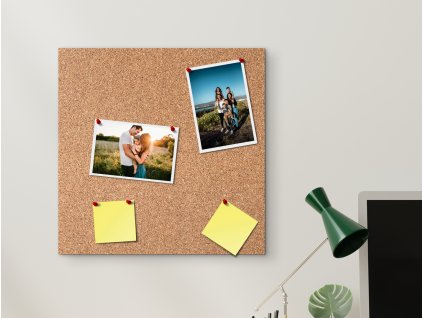 Štvorcová korková nástenka (Dimensioni del quadro 44 x 44 cm)