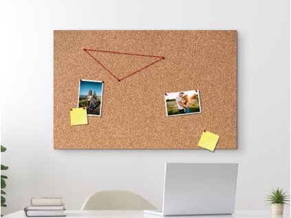 Obdĺžniková korková tabuľa (Dimensioni del quadro 47 x 72 cm)