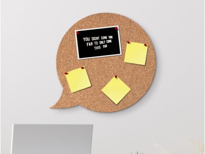 Korková tabuľa na stenu Bublina (Dimensioni del quadro 47 x 50,5 cm)