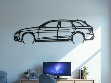 Drevený obraz na stenu RS 4 (Dimensioni del quadro 40 x 133 cm, Colore del quadro Antracite)