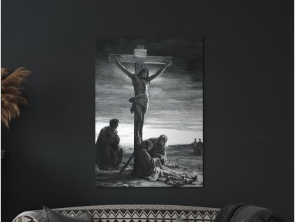 Obraz na stenu Kristus na kríži (Formato del quadro A1, Colore della cornice Senza cornice, Finitura 3D)