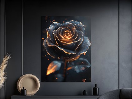 Obraz Mystická ruža (Formato del quadro A1, Colore della cornice Senza cornice, Finitura 3D)