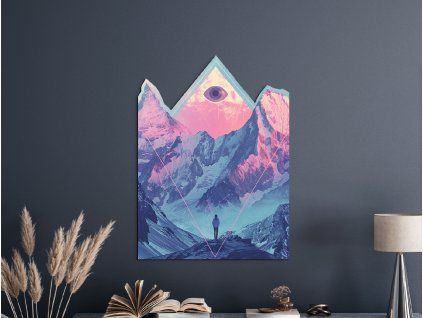 Quadro Sguardo oltre i confini (Dimensioni del quadro 42 x 31 cm, Finitura Opaco)