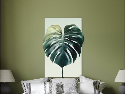 Obraz List monstery (Dimensioni del quadro 89 x 59,5 cm, Finitura 3D)