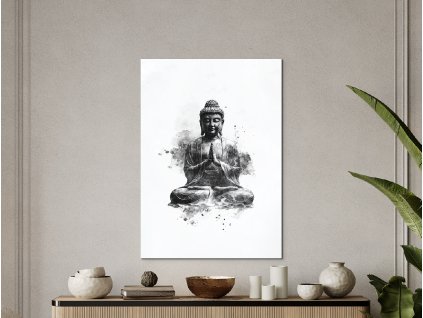 Obraz na stenu Pokoj Budhu (Formato del quadro A1, Colore della cornice Senza cornice, Finitura 3D)