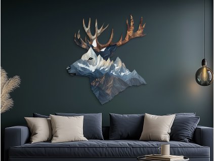 Obraz Parohy vrchov (Dimensioni del quadro 95 x 84 cm, Finitura 3D)