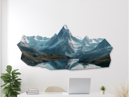 Obraz na stenu Majestátne vrchy (Dimensioni del quadro 61,5 x 130 cm, Finitura 3D)