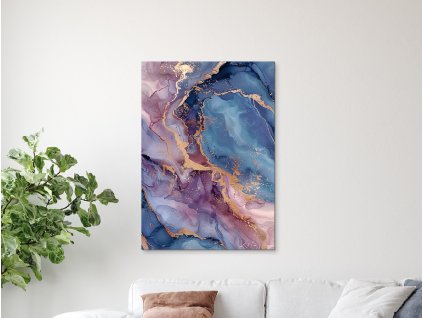 Obraz Mramorové abstrakcie (Formato del quadro A1, Colore della cornice Senza cornice, Finitura 3D)