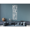Quadro multidirezionale Bambù (Colore del quadro Grigio, Dimensioni del quadro 45,5 x 14,5 cm)