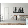 Quadro multidirezionale Foresta (Colore del quadro Grigio, Dimensioni del quadro 89 x 174 cm)