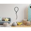 Nálepka do detskej izby Balón (Dimensioni del quadro 89 x 27,5 cm, Colore del quadro Antracite)