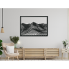 Quadro Monte Gerlachovský (Colore del quadro Grigio, Dimensioni del quadro 89 x 122 cm)