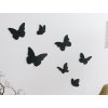 51822 1 sada drevenych 3d motylov na stenu 7 ks