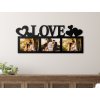 Fotorámik so srdiečkami Love (Colore del quadro Antracite)