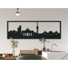 Obraz Berlín panoráma (Dimensioni del quadro 65 x 195 cm, Colore del quadro Antracite)