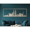 Obraz Kuala Lumpur panoráma (Dimensioni del quadro 65 x 195 cm, Colore del quadro Antracite)