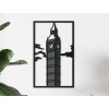 Obraz Big Ben (Dimensioni del quadro 130 x 79 cm, Colore del quadro Antracite)