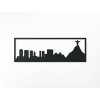 Obraz Rio de Janeiro panoráma (Dimensioni del quadro 65 x 195 cm, Colore del quadro Antracite)