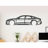 Drevený obraz Audi RS7 (Dimensioni del quadro 36 x 133 cm, Colore del quadro Antracite)